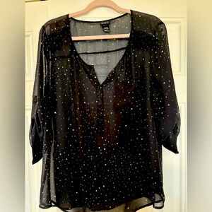 Sheer blouse